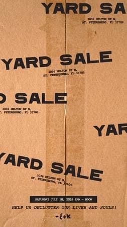 Yard Sale!