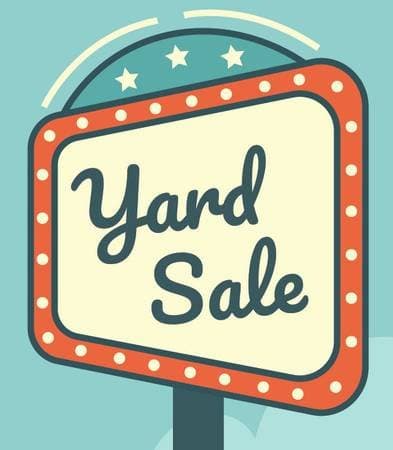 MID JULY YARD SALE THURS 7/16 FRI 7/17 SAT 7/18 9AM-3PM