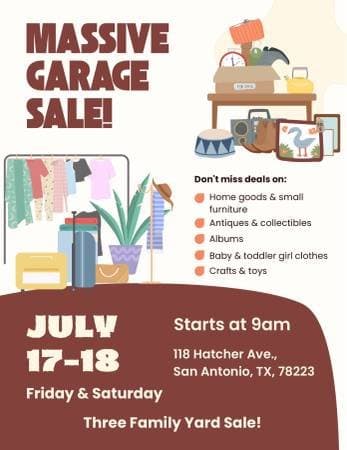 Massive Garage sale