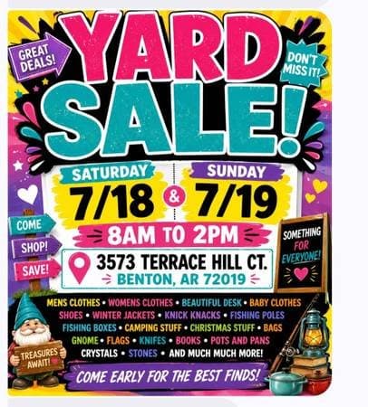 5 Family Yard Sale
