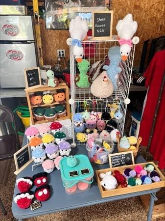 Multi Family Garage Sale & The Crochet Buffet Pop-up shop