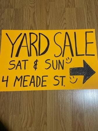Yard Sale
