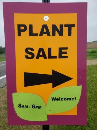 Plant Sale 7/24 Noon - 6pm