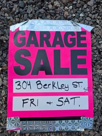 Yard sale 304 Berkley st se Aiken