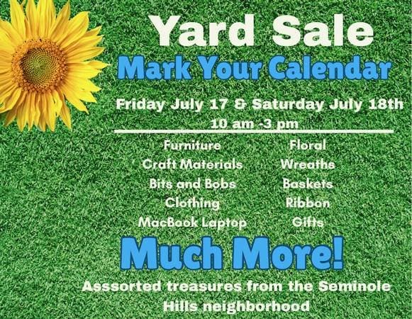 Multi-Family Yard Sale HO Train MacBook Florals Furniture Much More