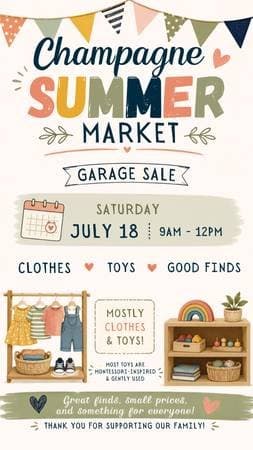 Summer Time Garage Sale