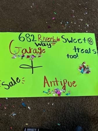 Garage and antique sale