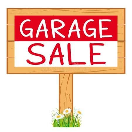 Moving sale/ garage sale this Saturday July 18