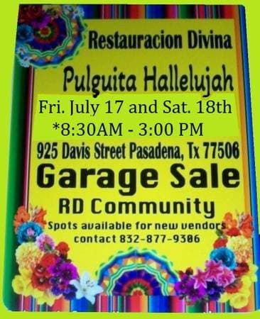 Church Yard Vendor SALES