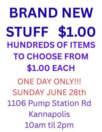 BRAND NEW, UNUSED STUFF FOR $1
