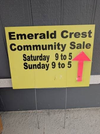 Community Yard Sale - Emerald Crest