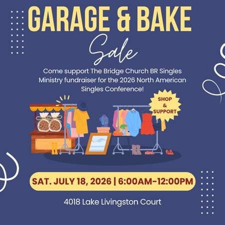 Garage and Bake Sale!
