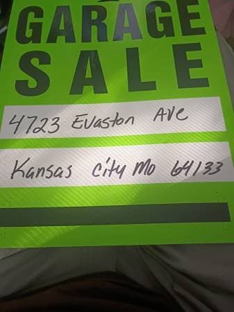 Garage sale