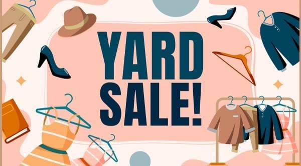 Yard sale - Sat., July 18