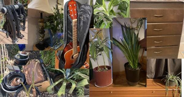 yard sale 7/18 - 8am to 12pm - many plants