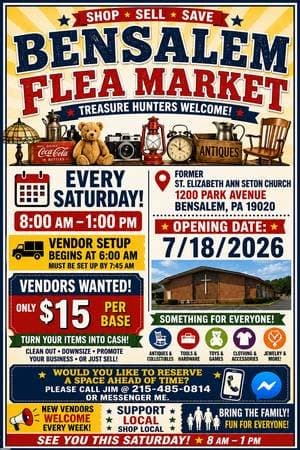 Bensalem flea Market