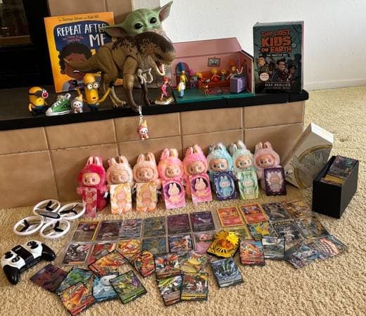 Garage Sale - Labubu, Pokemon, Toys