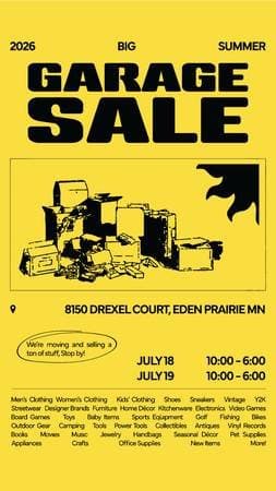Huge Garage Sale